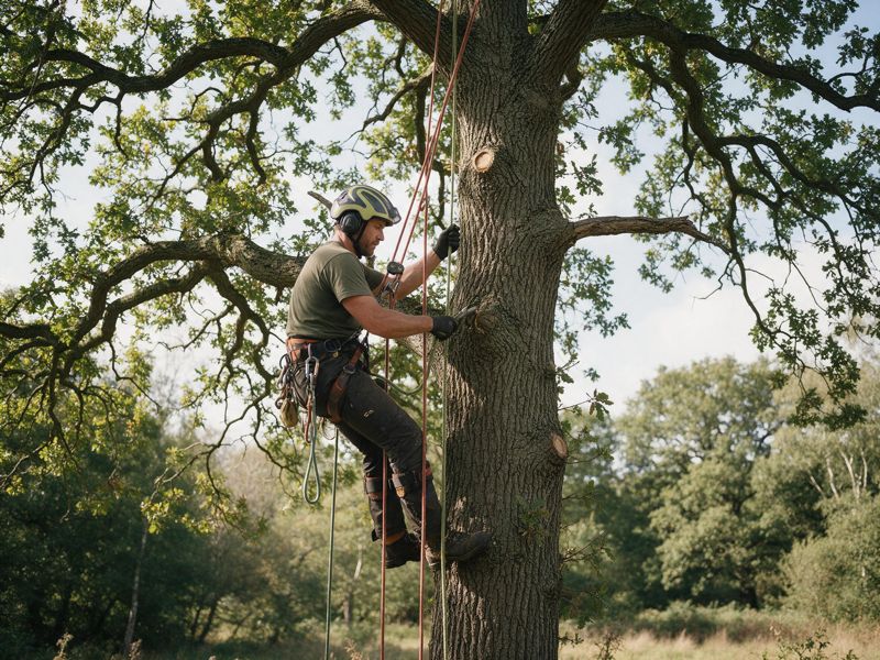 tree removal project near Wichita, KS