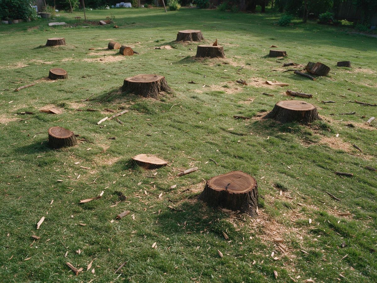 tree removal project in Midtown, Wichita
