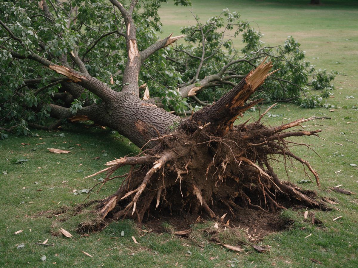 tree removal project in Planeview, Wichita